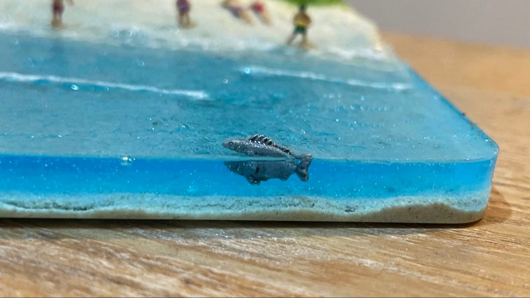 美しい海と砂浜 レジン ジオラマの通販はau PAY マーケット - 輸入雑貨