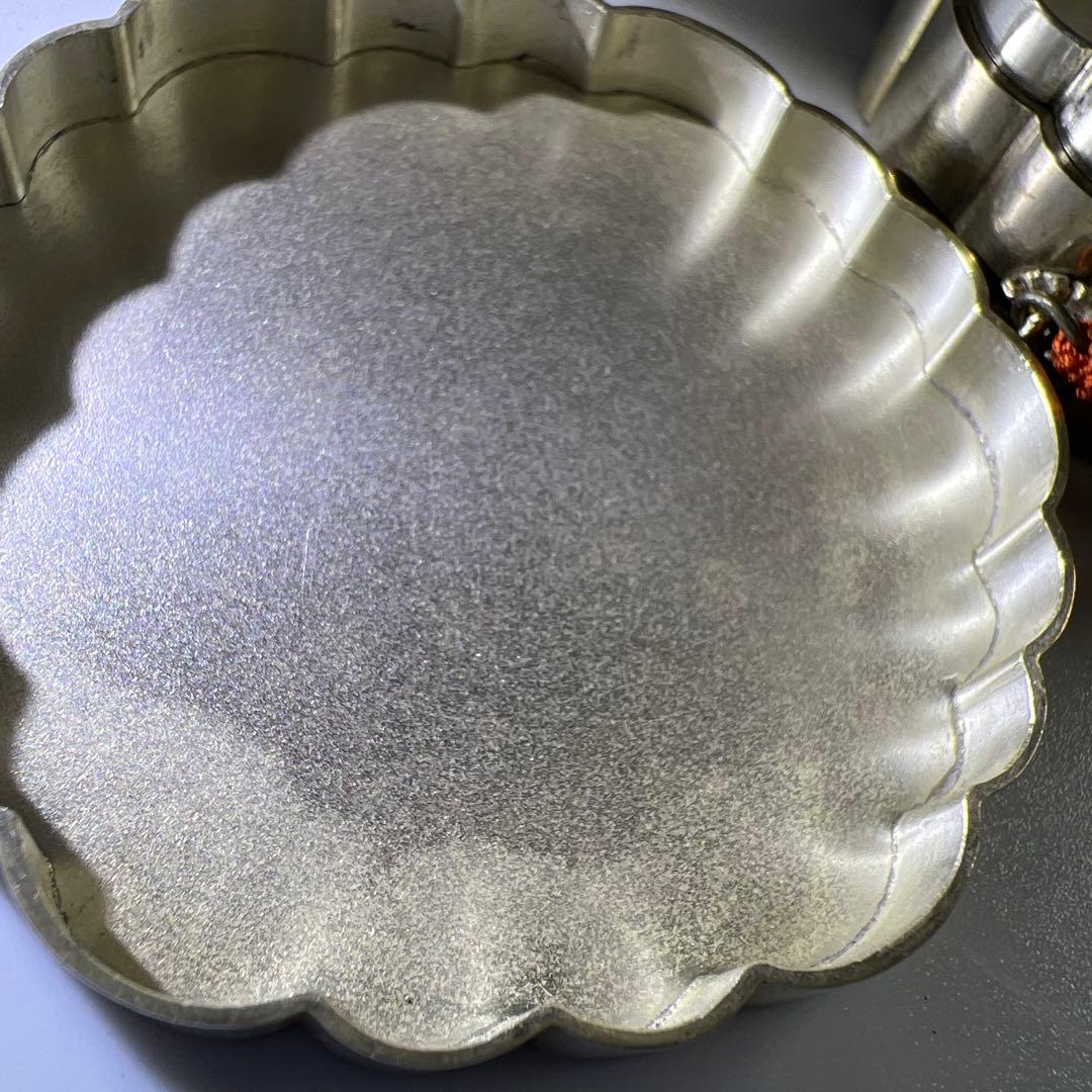 皇室ボンボニエール 鳳凰雅楽火災太鼓 純銀生駒製 共箱付 72g 皇室ボンボ