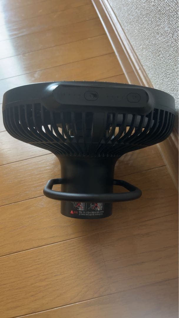 クレイモア 卓上扇風機 プリズム サーキュレーター ブラック V1040