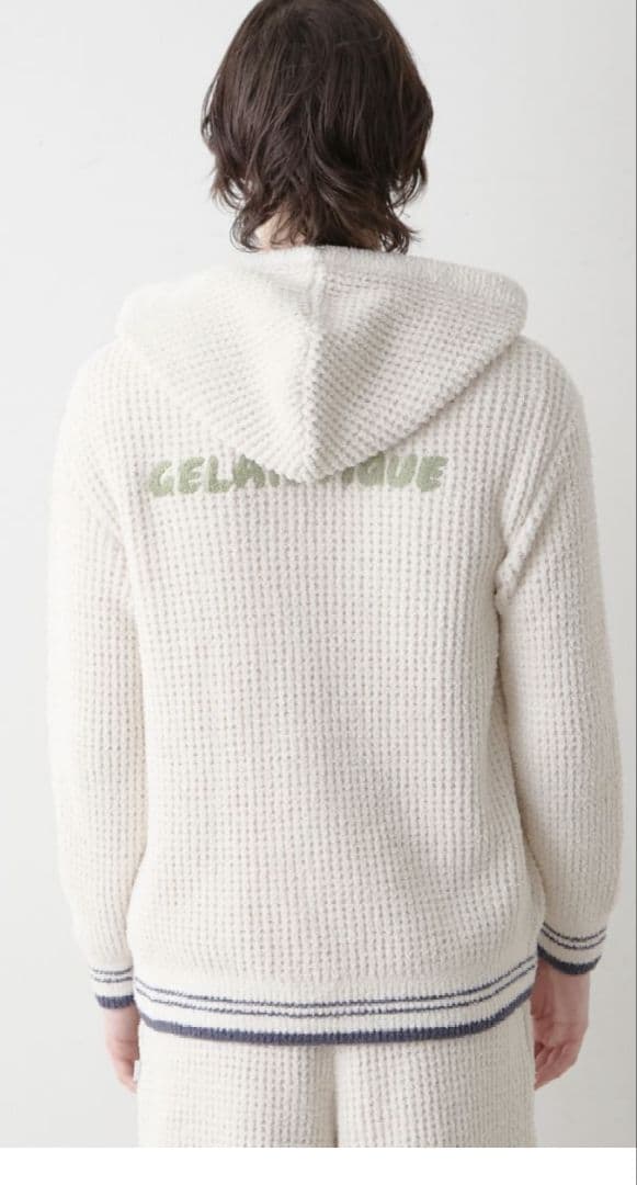 ジェラートピケ　ダイナソー　パーカー　L 　gelato　pique