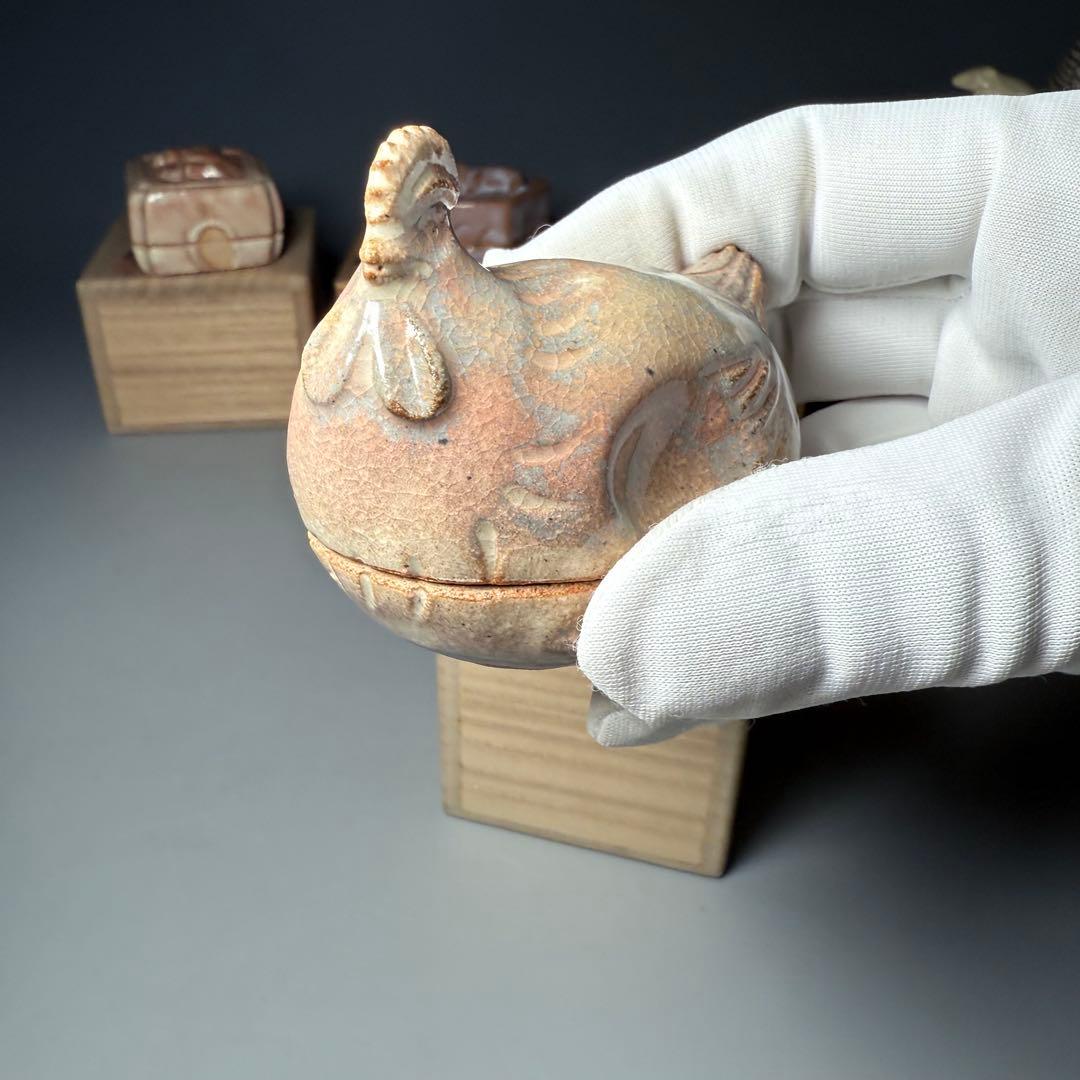 香合まとめて七点 茶道具 仁清写 桐鳳 豊斎 萩 清水 裏千家 表千家 お