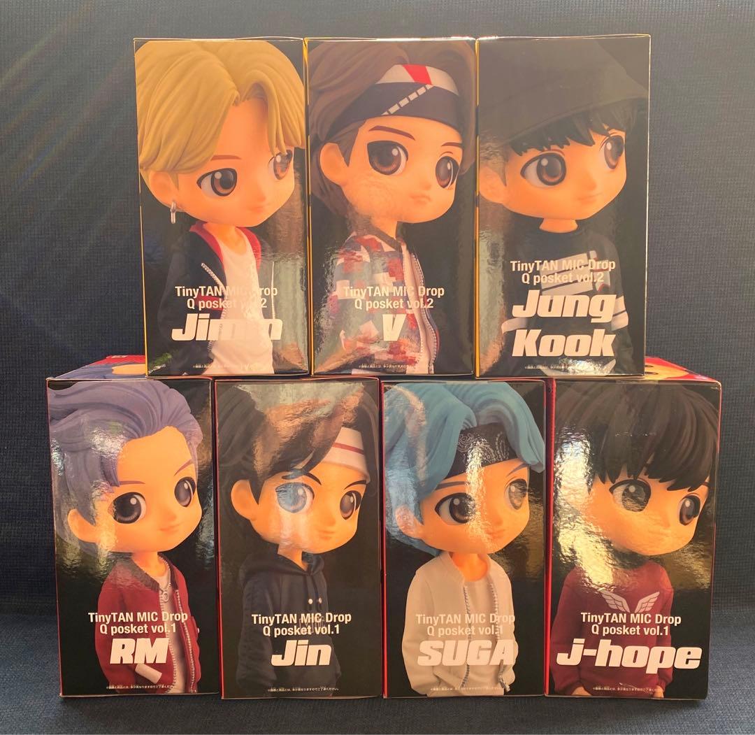 TinyTAN BTS Qposket フィギュア　フル　コンプ　セット