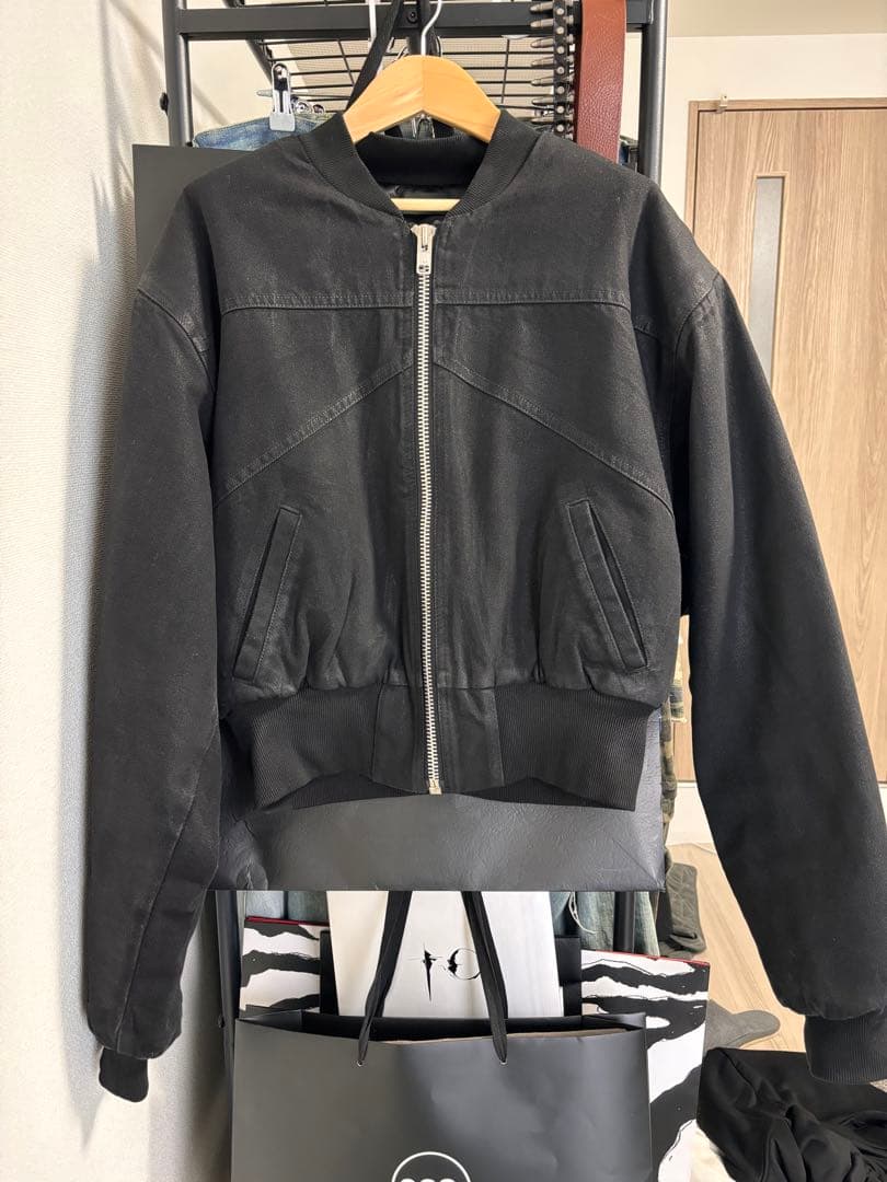 no mass prod crucified bomber jacket