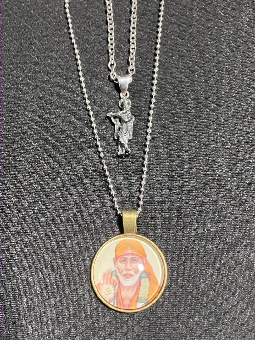 希少 ☆ 藤井風 愛用 ペンダント ネックレス クリシュナ サイババ