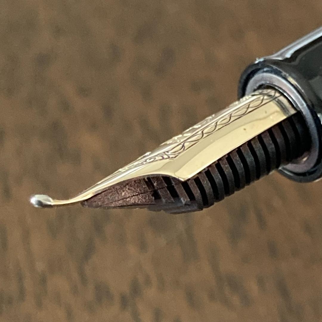 廃番・希少品】セーラー万年筆 長刀研ぎ ふでDEまんねん NAG 旧型ニブ