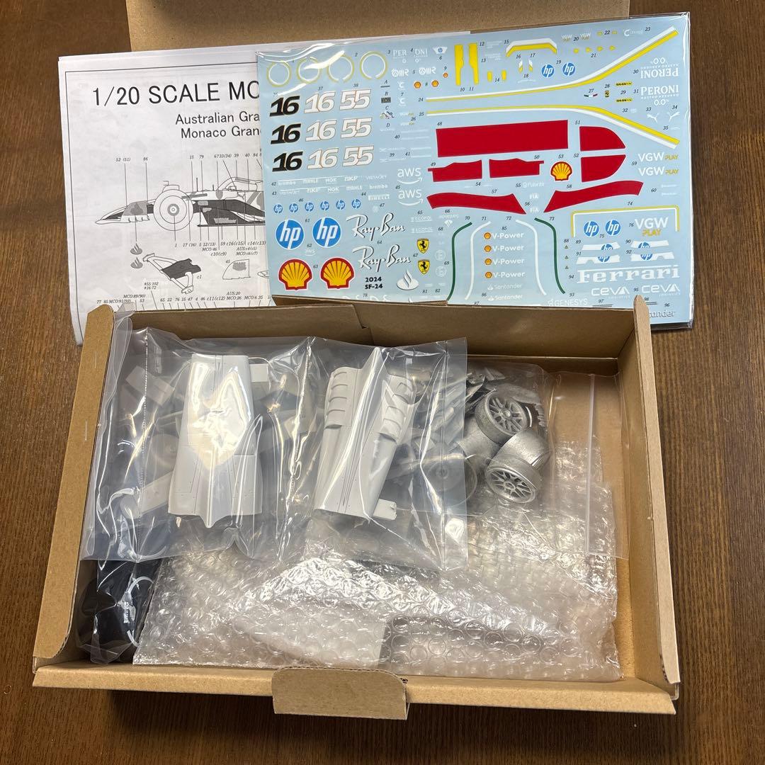 モデルファクトリーヒロ 1/20 フェラーリ S-F1 2024 レジンキット