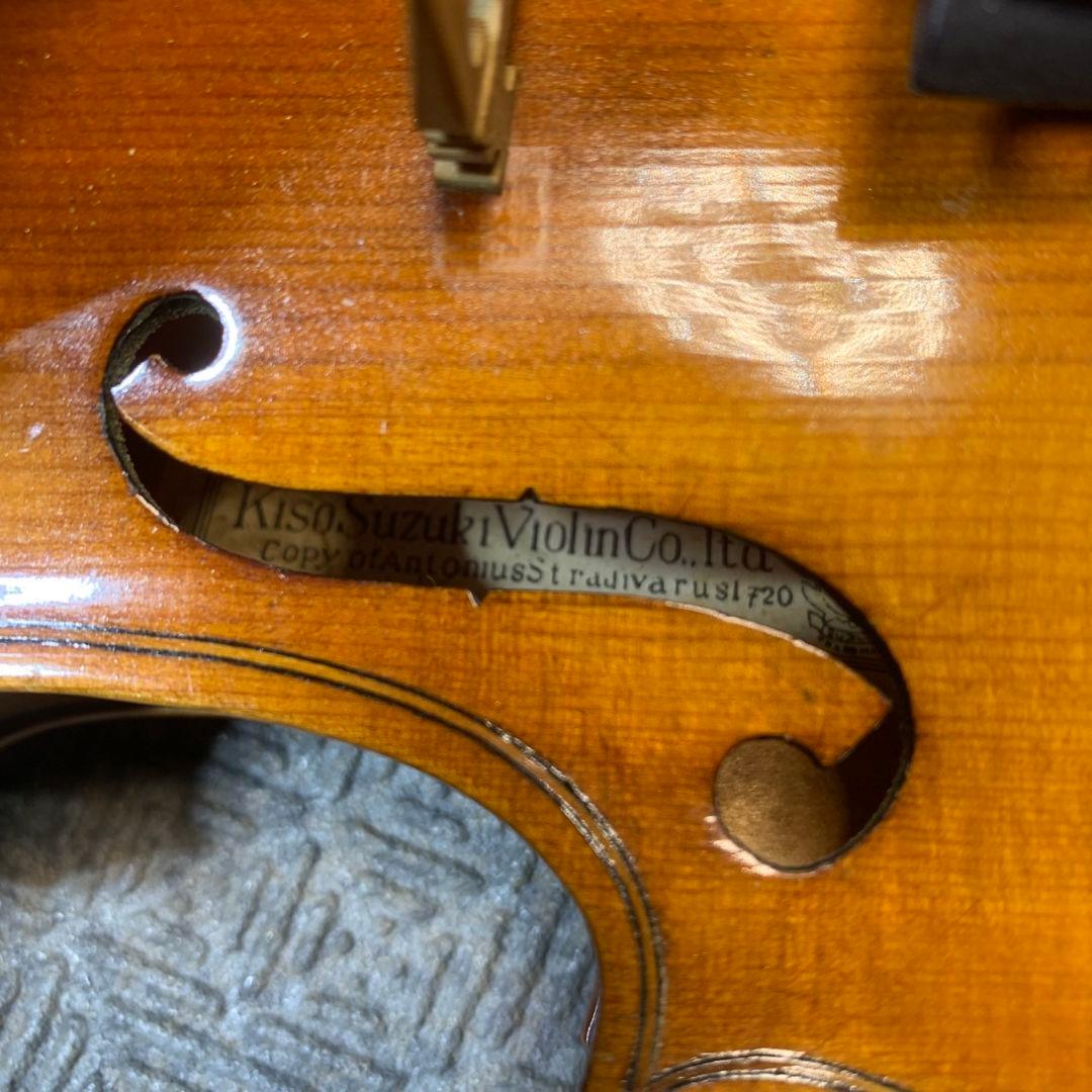 J505\" 木曽鈴木 バイオリン 1973年 1/8 No.8 弦楽器 ケース