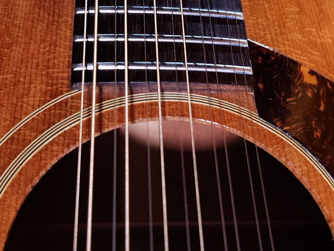 希少1967 エピフォン ft112 gibson b-45-12 カラマズー製 - メルカリ