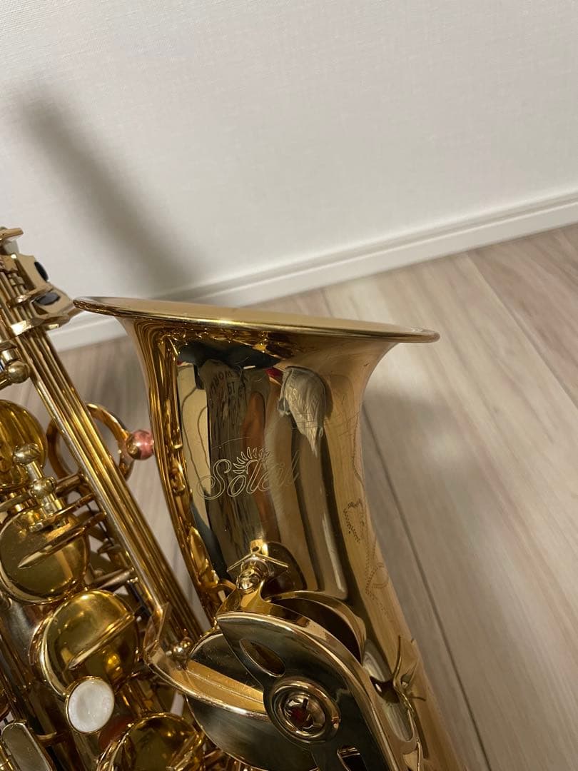 アルトサックス　soleil ジャンク　パーツ用