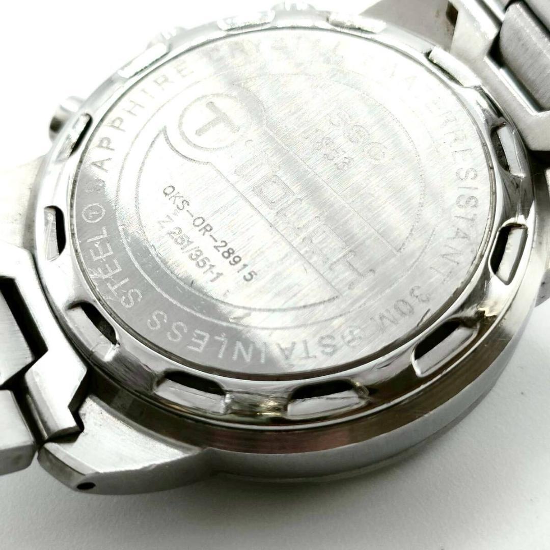 TISSOT 腕時計 T-TOUCH アナデジ クォーツ ブラック文字盤 QZ