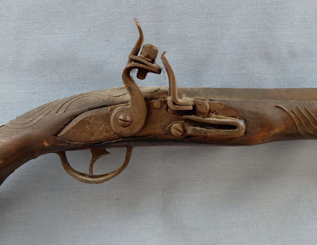 古式銃 装飾銃 レプリカ フリントロックピストル モデルガン アンティーク