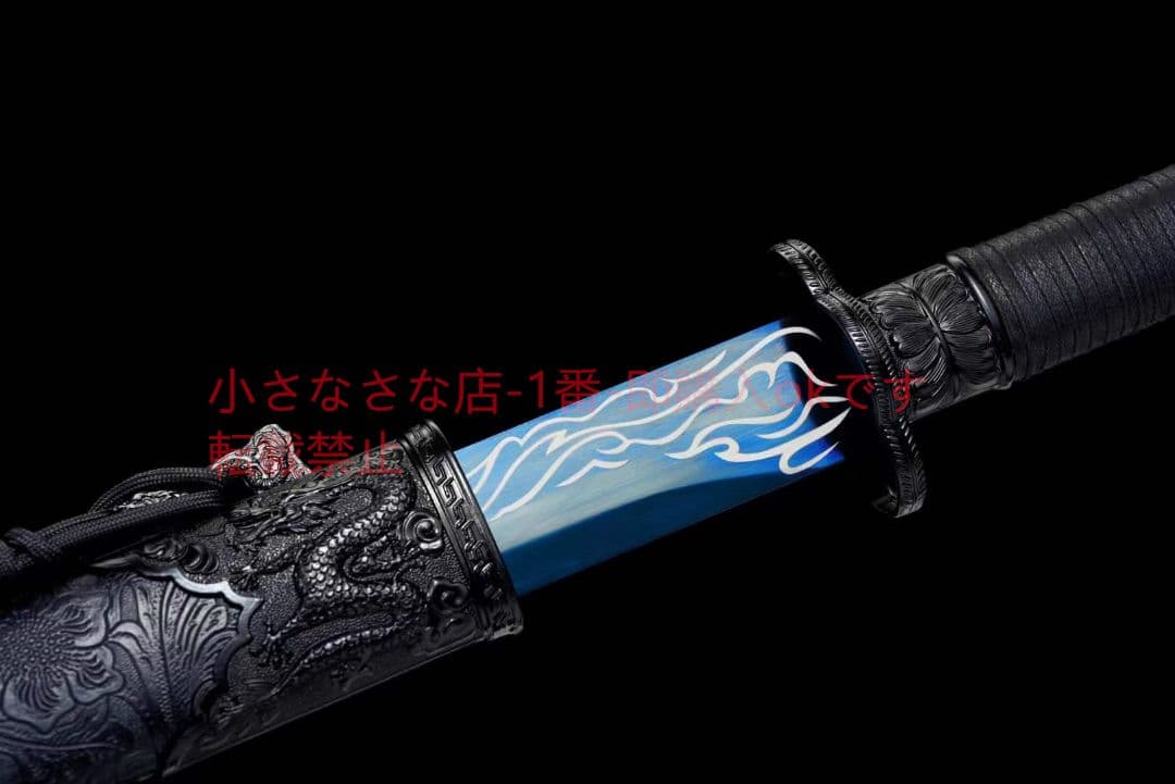 【黒金古刀——逍遥戦刃】古兵器 武具　刀装具　日本刀　模造刀 居合刀 長尺