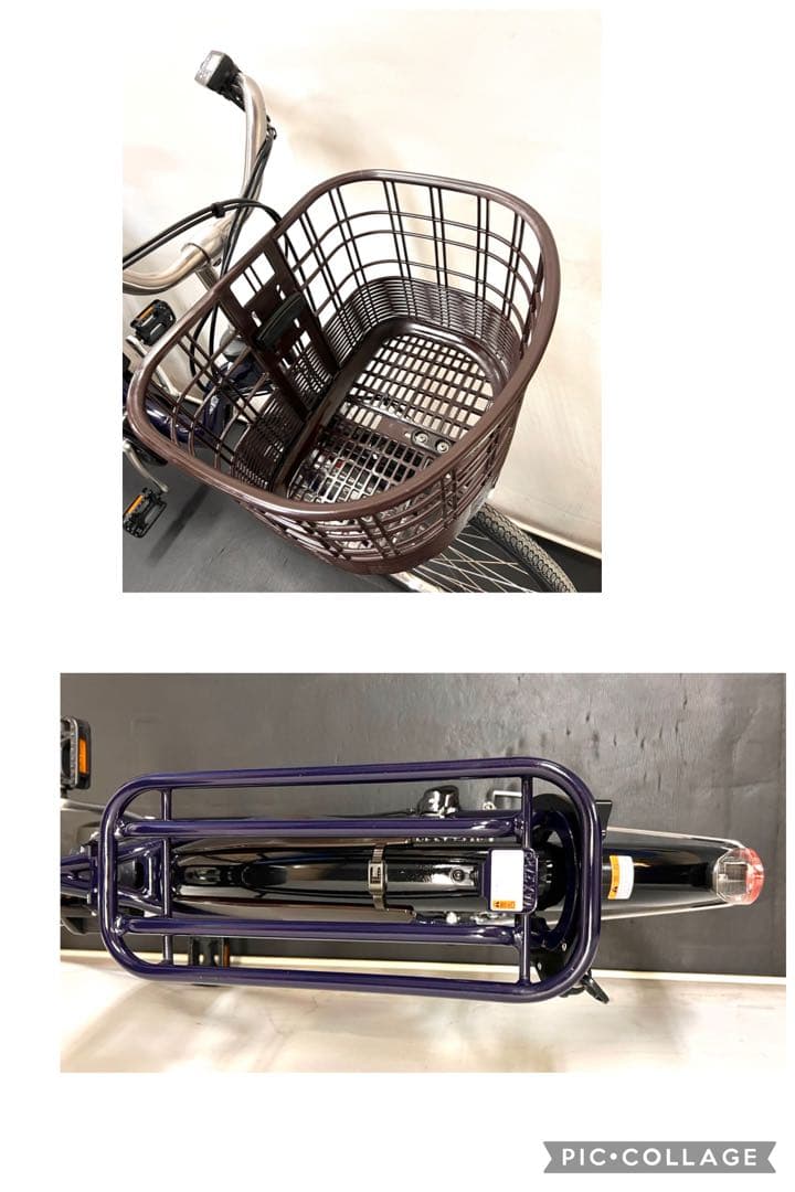 1年保証 送料無料　ヤマハ　パスウィズ　26インチ　紺色　電動アシスト自転車