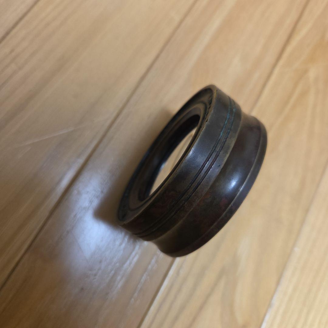 真鍮製？のアンティークな珍品 拡大鏡とフリーカップ2点セット➕️オマケ