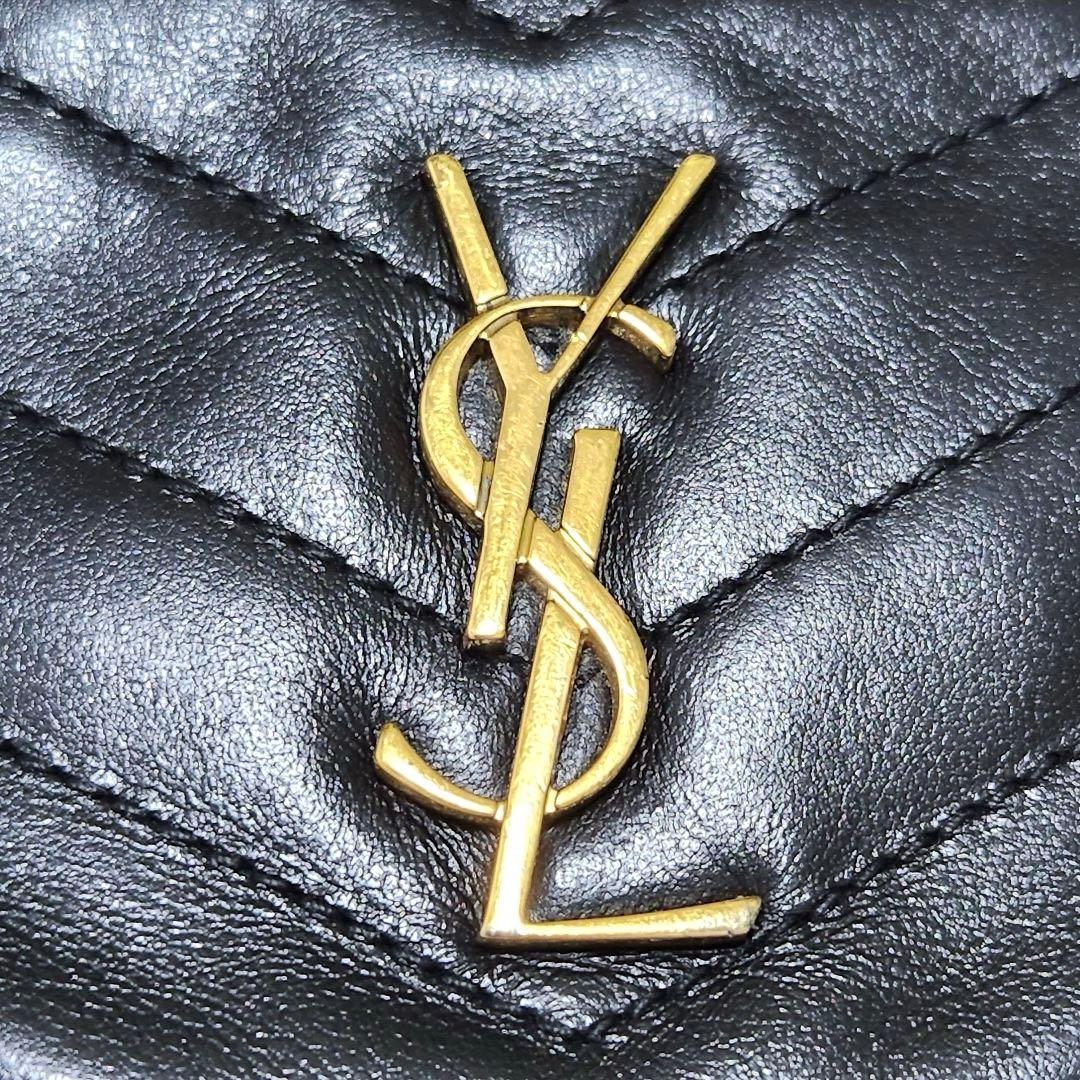 ✨極美品✨サンローラン　ケース　キーリング　カサンドラ　キルティング