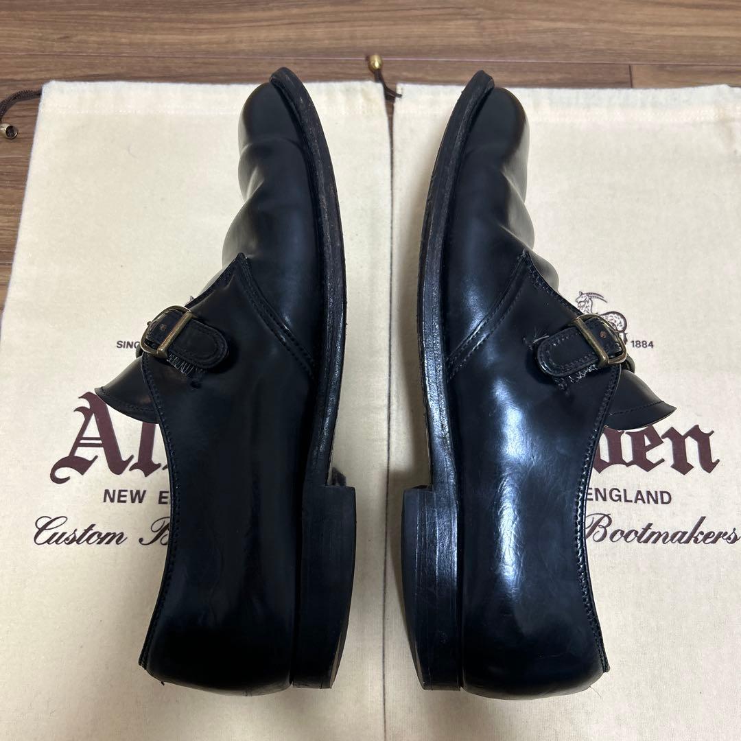 Alden 1655 シングルモンク コードバン