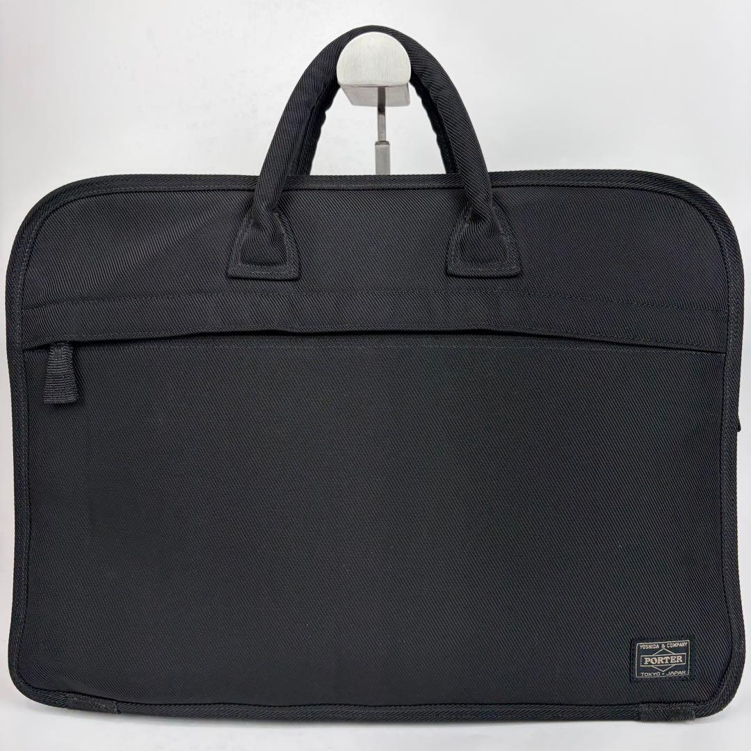 ポーター ポジション 2way ビジネスバッグ ショルダー ロゴ 自立 黒