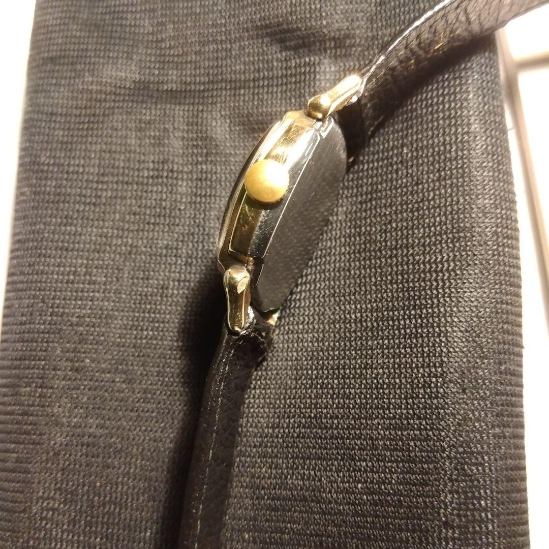 【値下げ】腕時計　エルジン　ELGIN　スモセコ　手巻き　修理保証書付き　美品