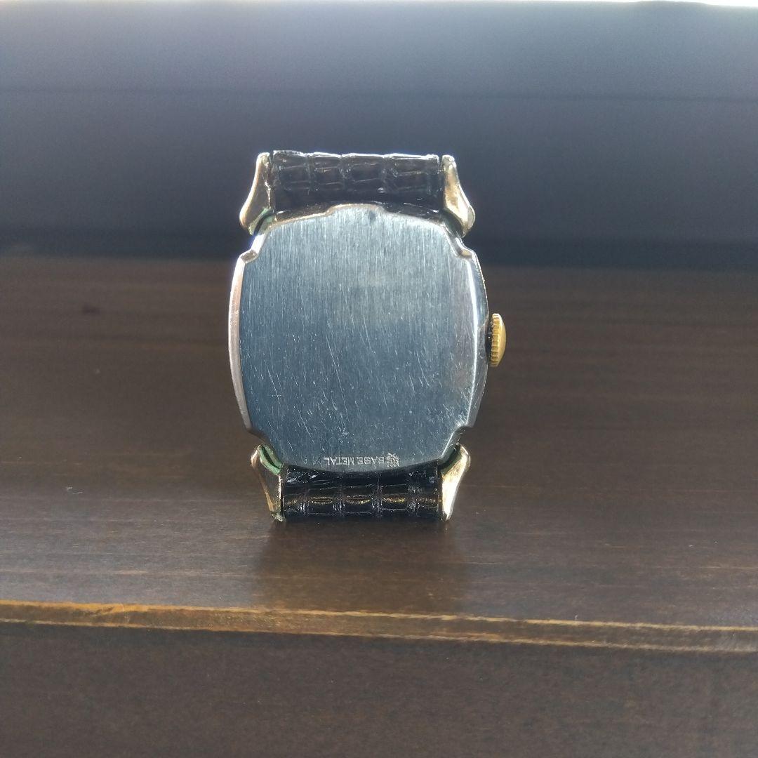 【値下げ】腕時計　エルジン　ELGIN　スモセコ　手巻き　修理保証書付き　美品