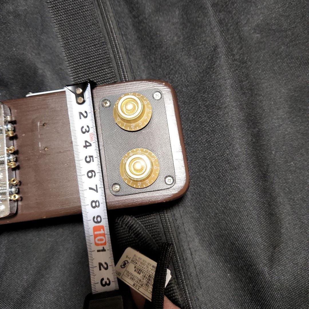 スチールギター 6弦 ブラウン ケース付き