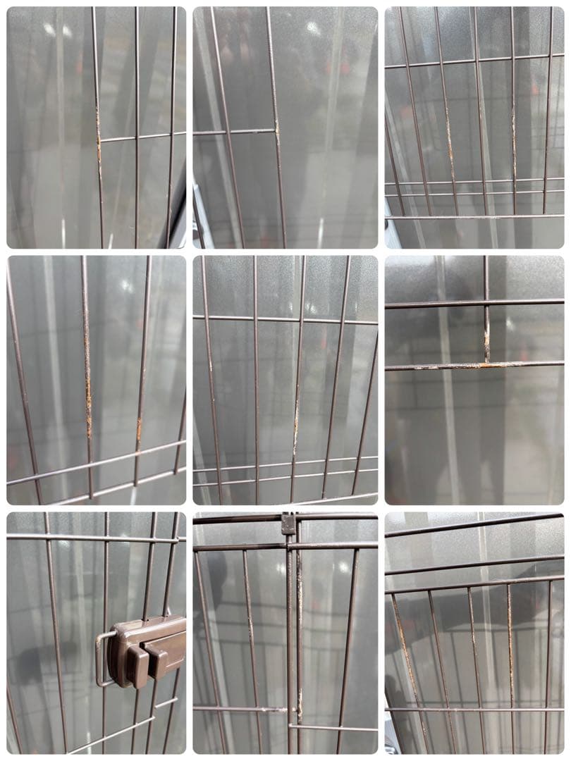 使用期間半年程！ 屋根付き アイリス ペットケージ P-CS-1400V