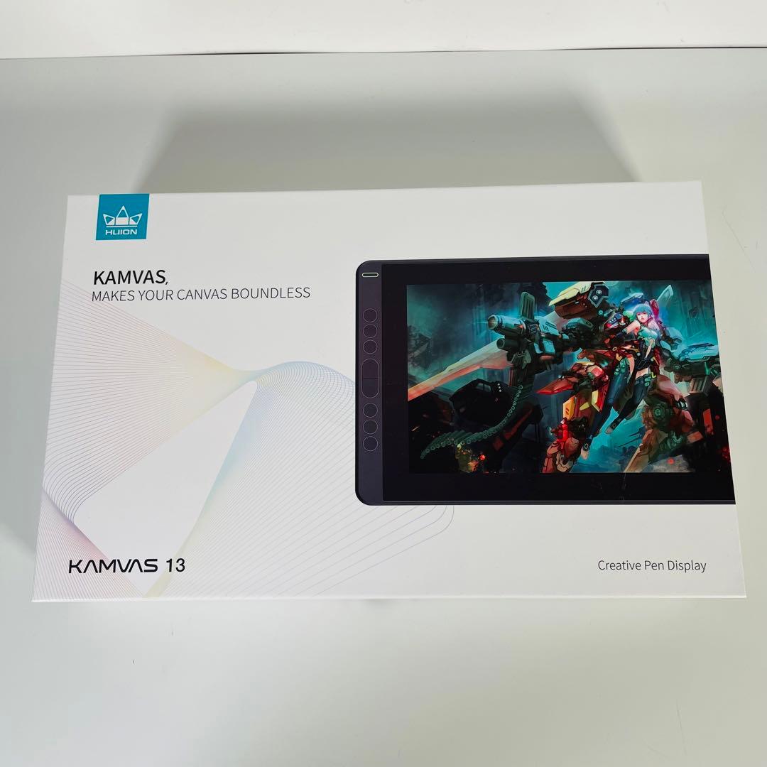 美品HUION KAMVAS13 13インチ液タブ