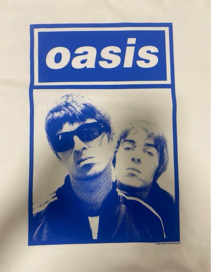 公式 再結成直前ゲリラ 新品未開封【M】 oasis 72時間限定 販売Tシャツ