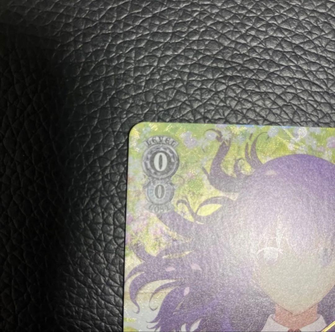 ヴァイスシュヴァルツ　Fate presage flower 桜 SP サイン