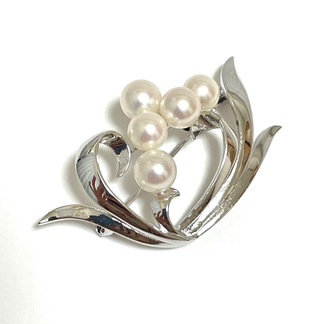 皇室御用達✨MIKIMOTO ミキモト アコヤ真珠 パール ブローチ