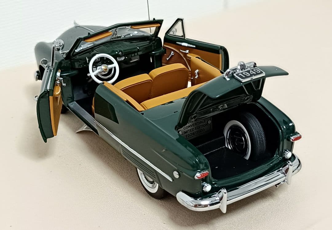 フランクリンミント Ford Convertible メドウグリーン 1/24