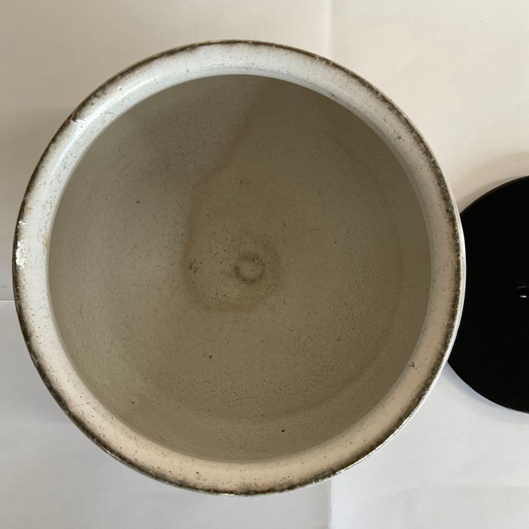 人間国宝 清水卯一作 水指 共箱