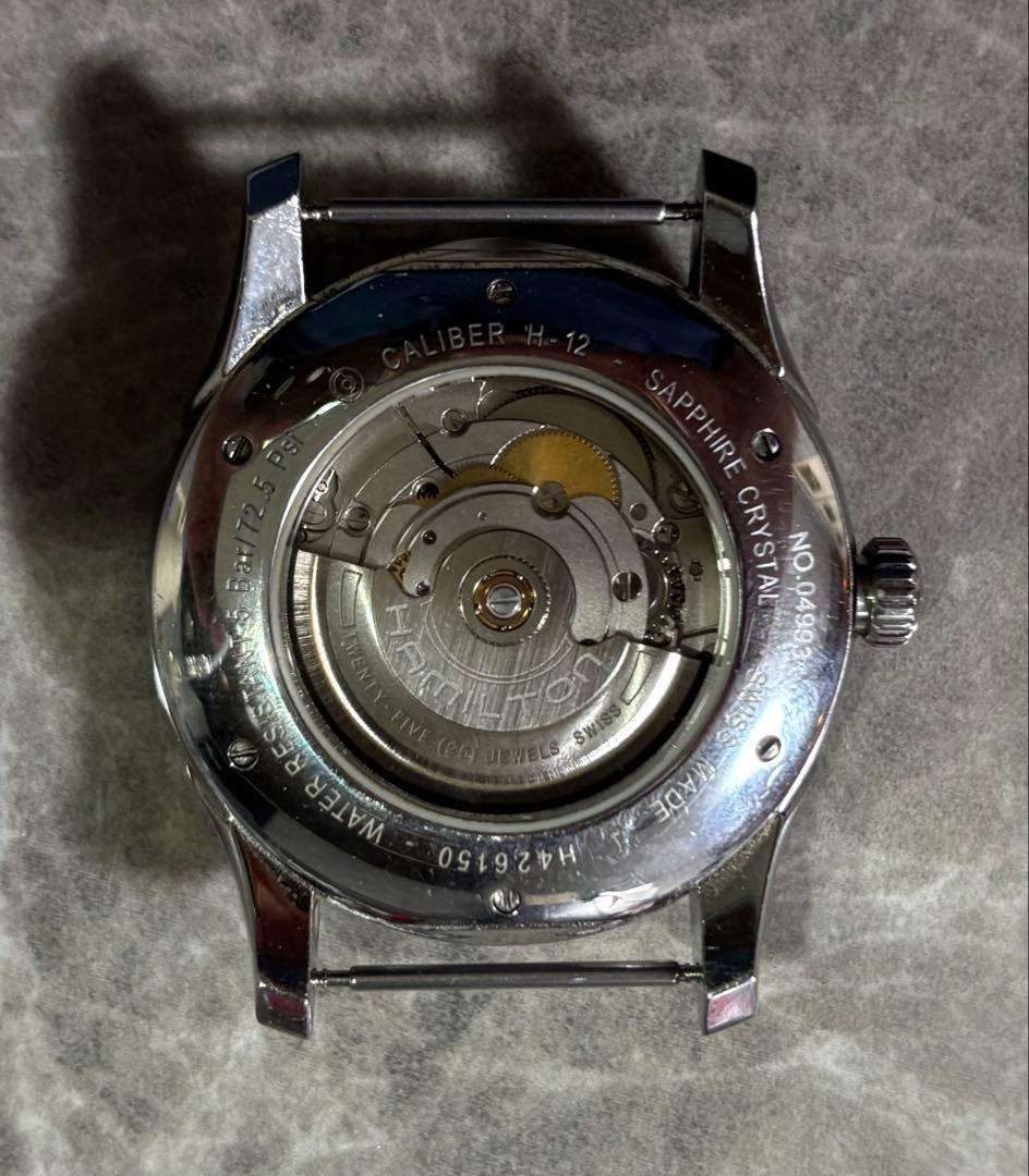 スマイリーn ハミルトン　ジャズマスター　レギュレータ　自動巻き