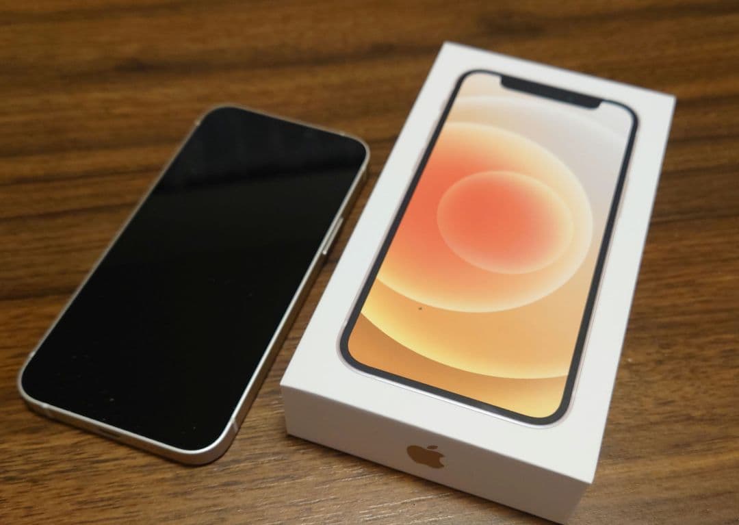 Apple iPhone 12mini ホワイト 本体 元箱付き