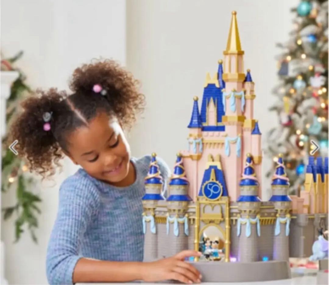 ディズニー wdw 50周年 シンデレラ城ライトアッププレイセット WDW