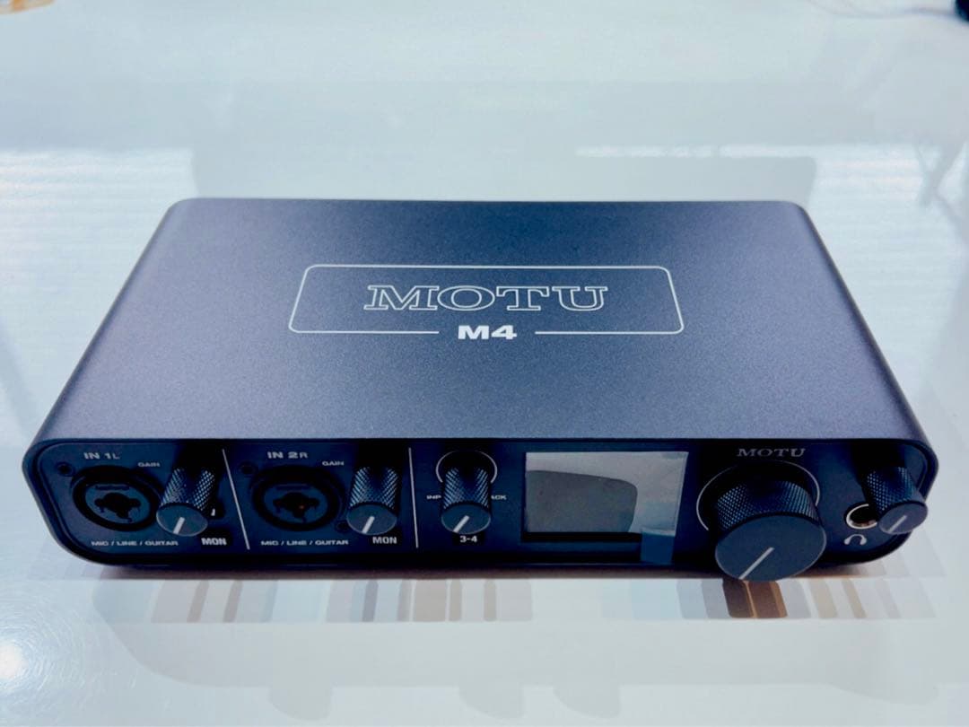MOTU M4 オーディオインターフェース（美品・箱無し特価）