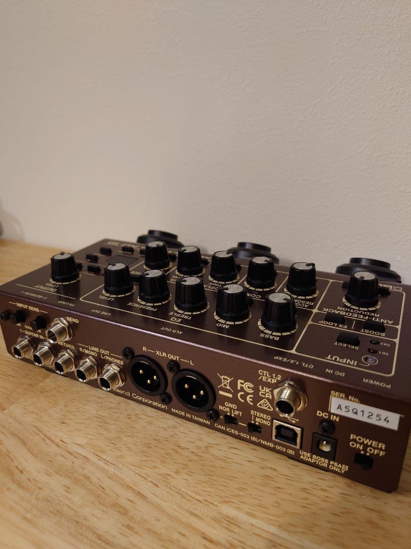 【未使用に近い】 BOSS AD-10 acoustic preamp