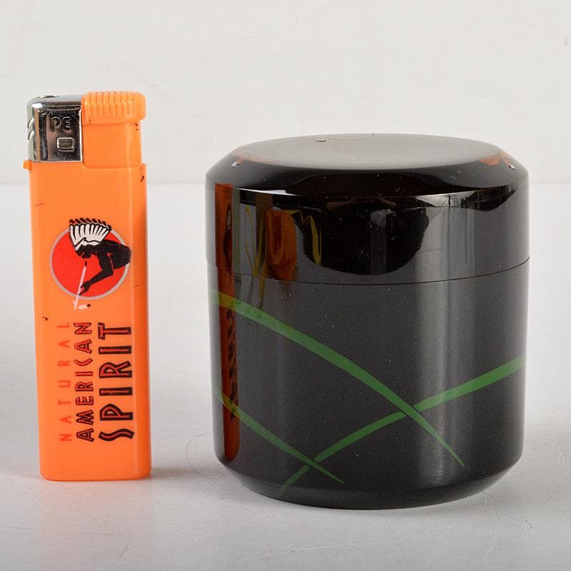 茶道具 中村宗悦作 即中斎好 螺鈿装飾 蛍早苗 雪吹棗 共箱 V