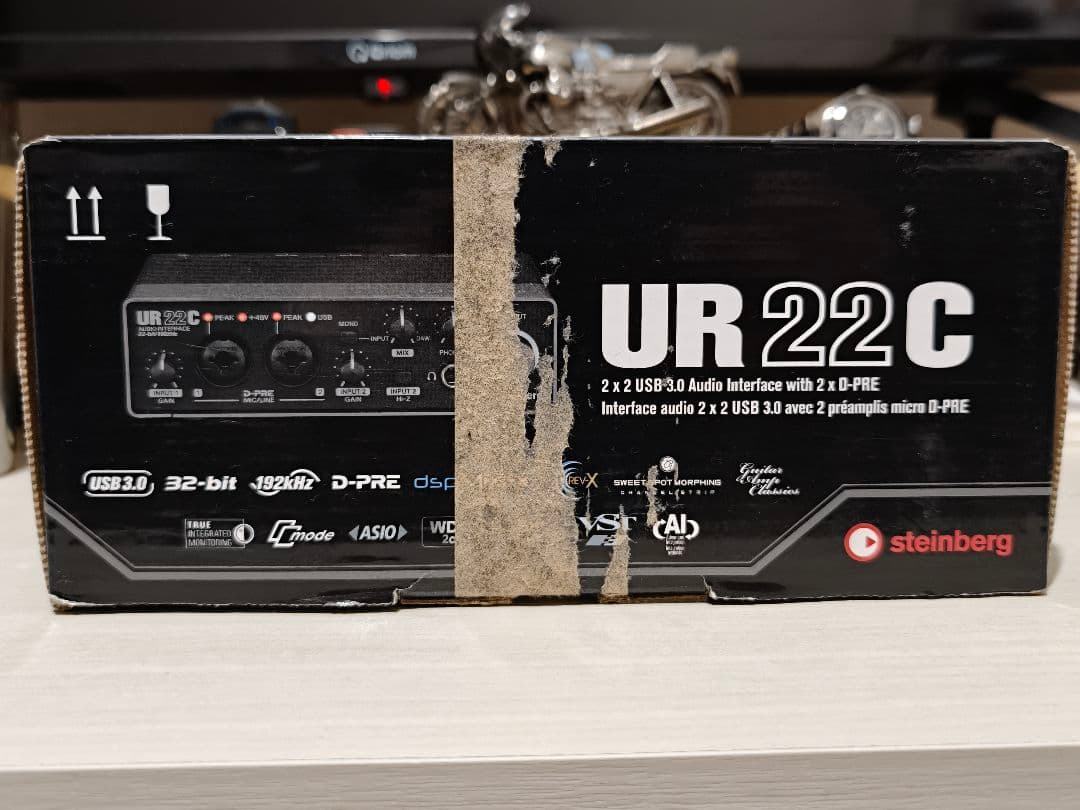 動作良好】Steinberg UR22C ※外箱ダメージ・USBケーブル欠品 - メルカリ