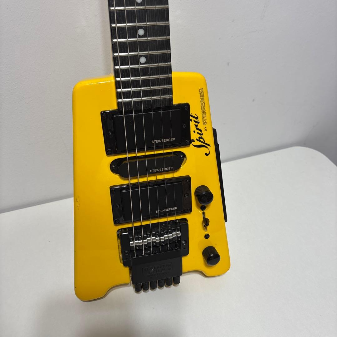 Spirit エレキギター イエロー