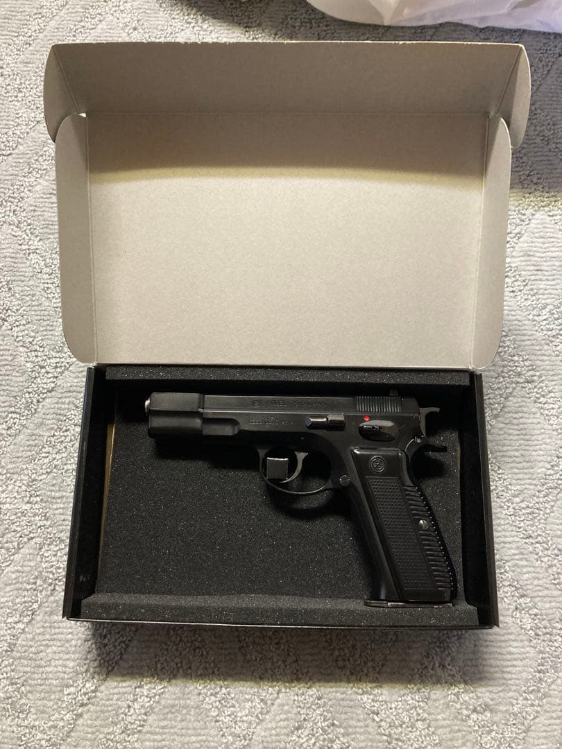 7日まで出品‼️マルシン Cz75 カートリッジ排莢タイプ ブラックモデル 美品‼️