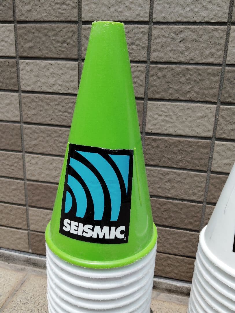 中古 サイズミック 公式コーン スケボースラローム