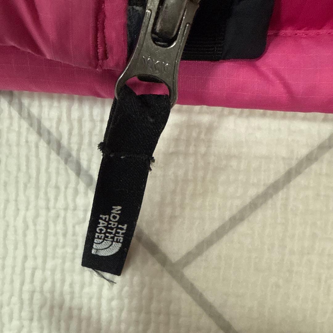 THE NORTH FACE 80 ピンク/黒 ヌプシ　ダウン
