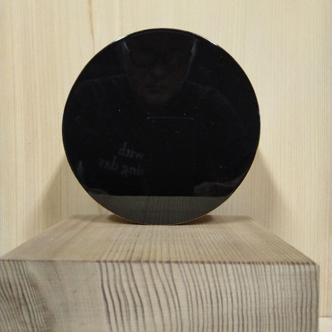 香炉台 5寸欅 菊模様三切り純金箔はり