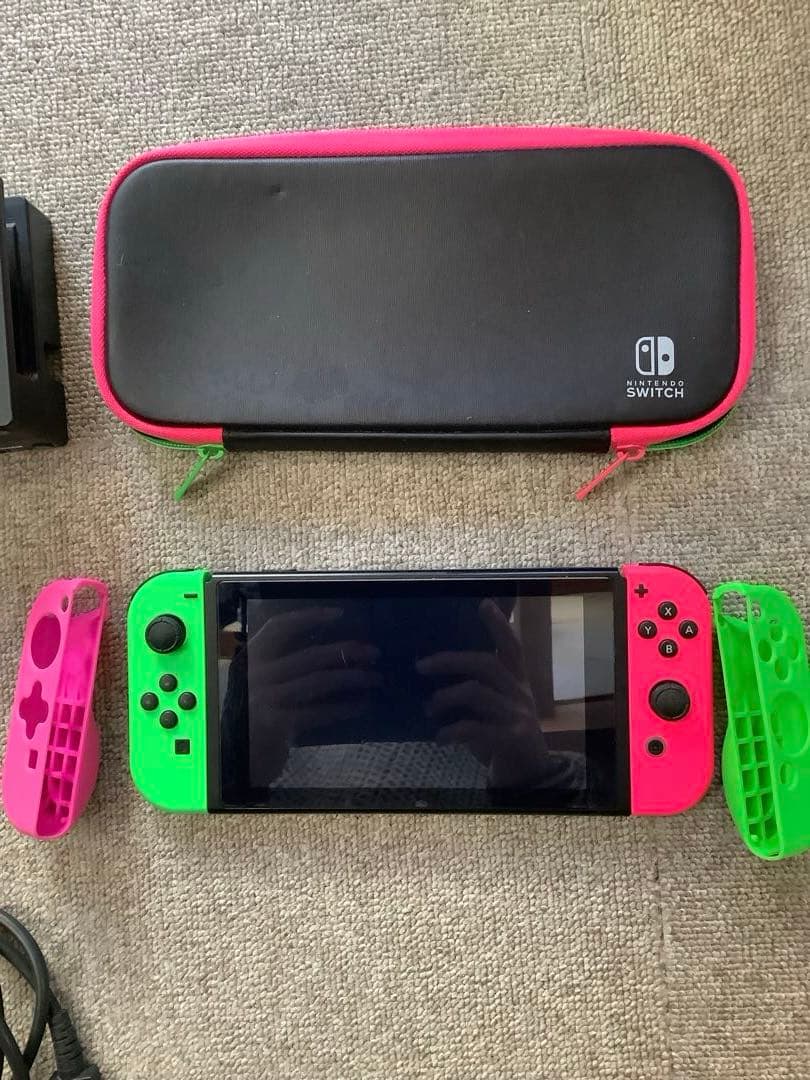 【ジャンク】Nintendo Switch 本体　MicroSD 64gb付き