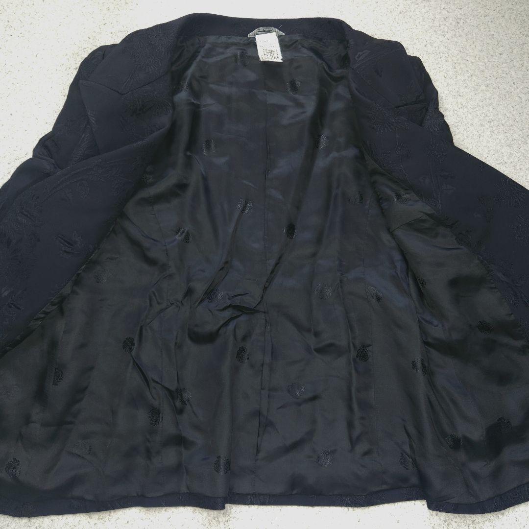 極美品✨ヴェルサーチ メデューサ アジアン ジャガード フラワー スーツ ダブル