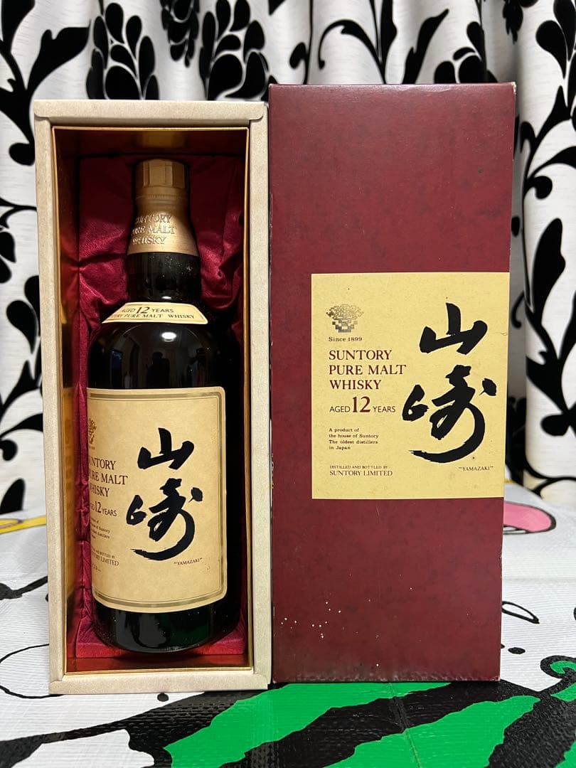 サントリー 12年 ピュアモルトウイスキー ギフトボックス入り 750ml