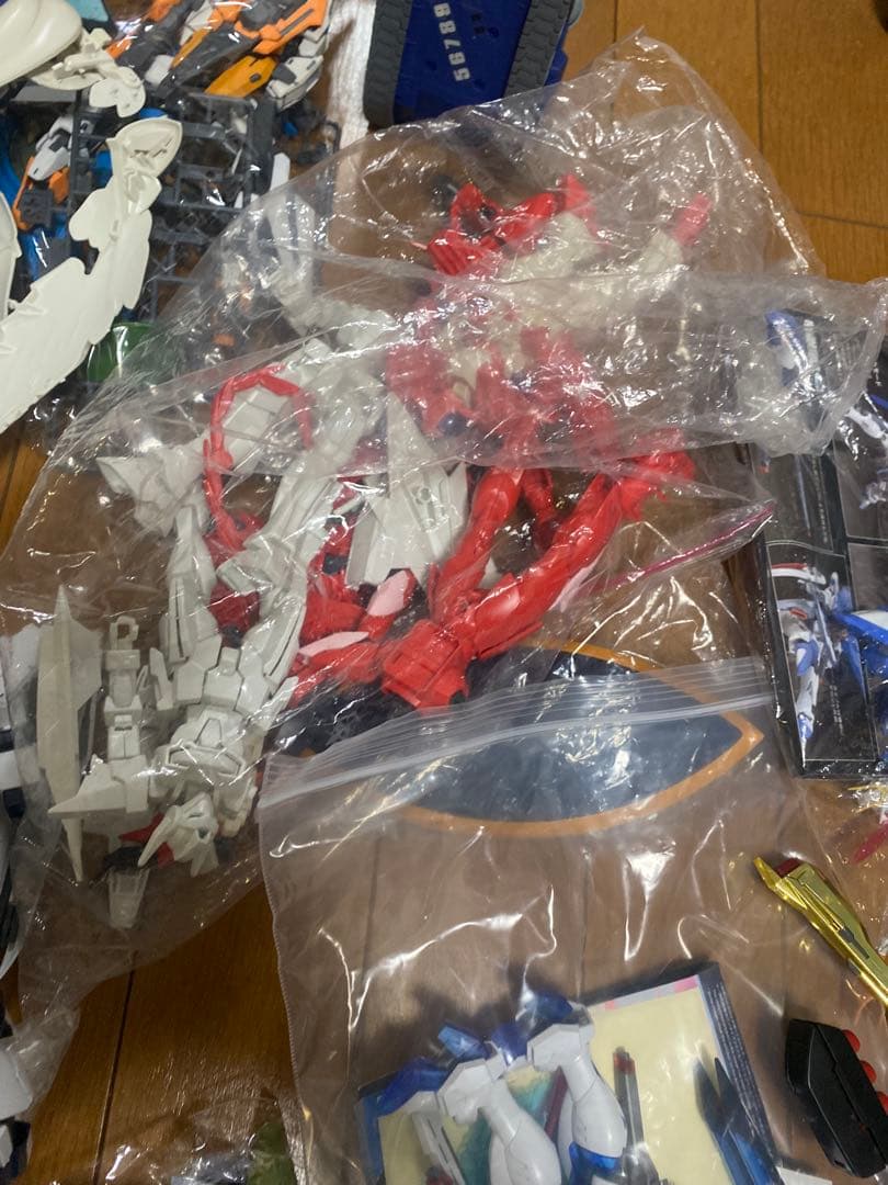 ガンプラ hg mg 大量 まとめ売り フィギュア エヴァなど 武器パーツ