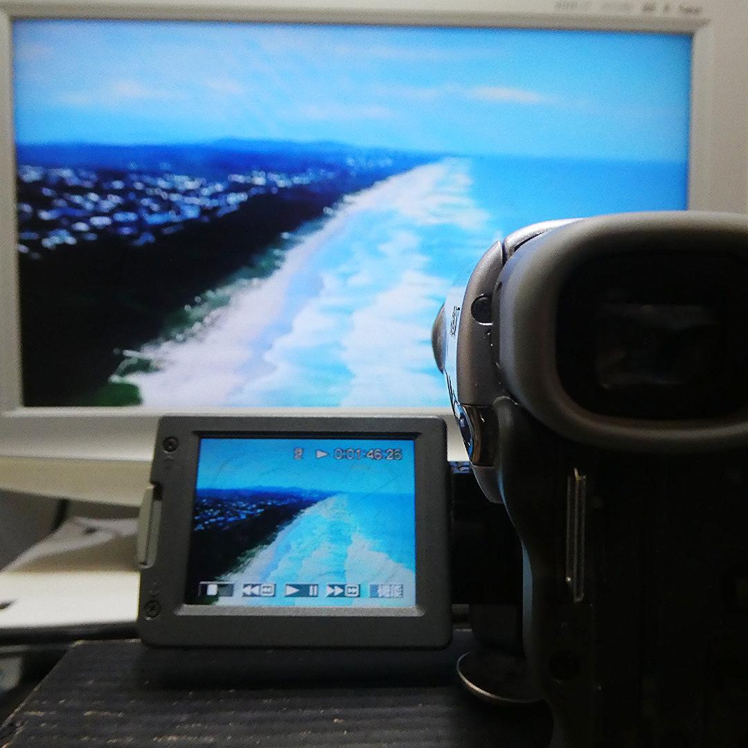 動作品 ソニーDCR-TYV22 MiniDV ビデオカメラ DVDダビングに