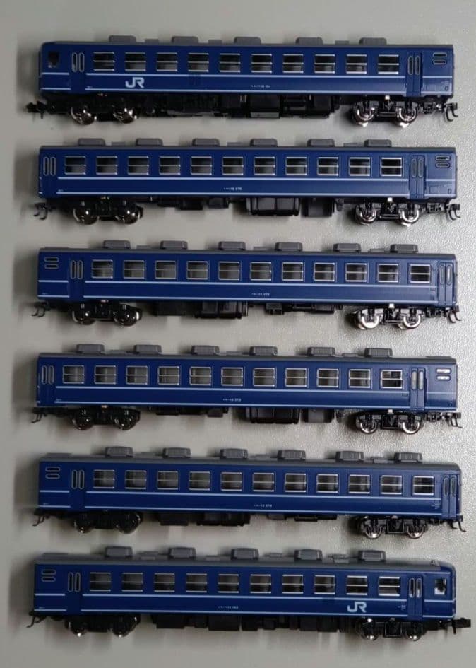 12系さよならE851列車6両セット（KATO 10-432）