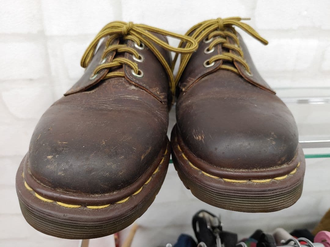 Dr.Martens 4ホールシューズ　イングランド製　状態△　７　革靴